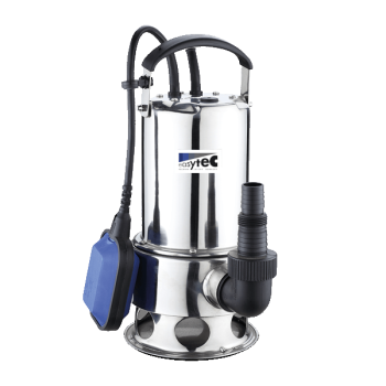 Easytec Tauchpumpe TC 408.E WA Schmutzwasserpumpe mit Schwimmerschalter